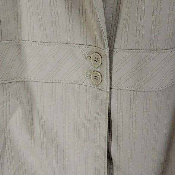 Lane Bryant 26 28‎ NEW with tags Business Office tan blazer jacket - Picture 6 of 7